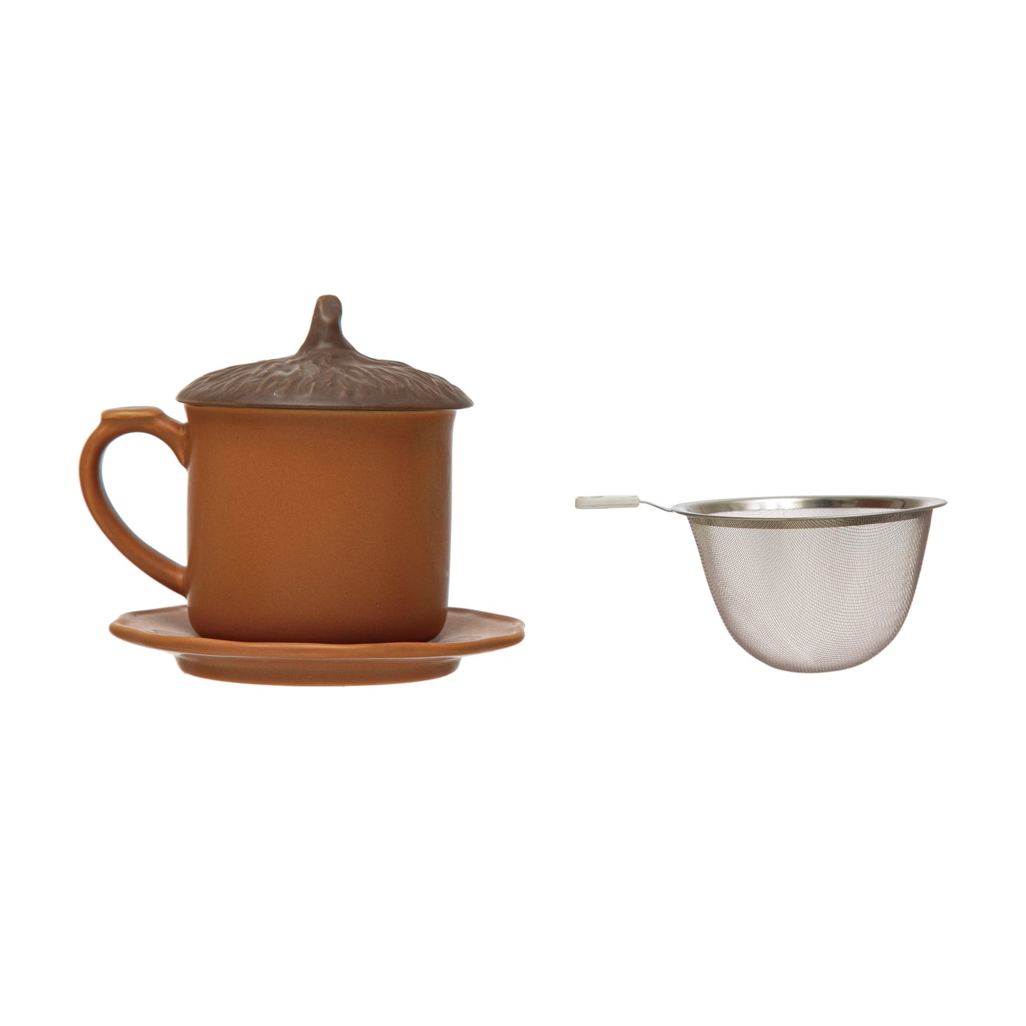 10 oz. Stoneware Acorn Mug