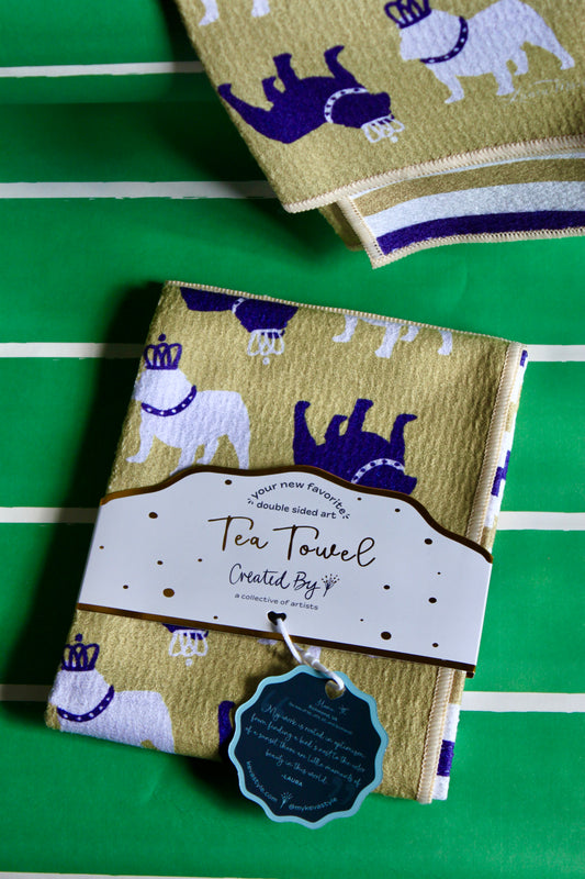 Double Sided Spirit Dukes Tea Towel