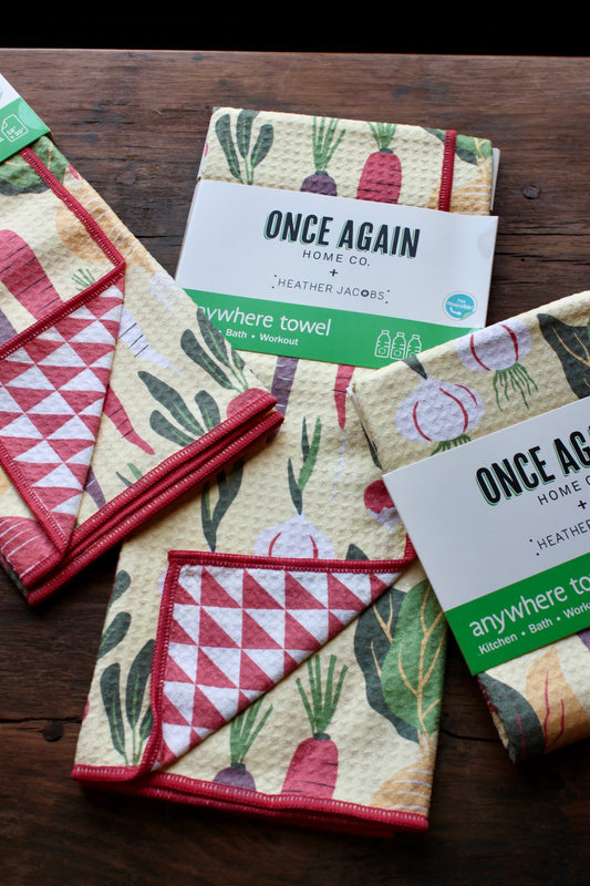 Anywhere Towel Reversible - HJ Rooted: Tan