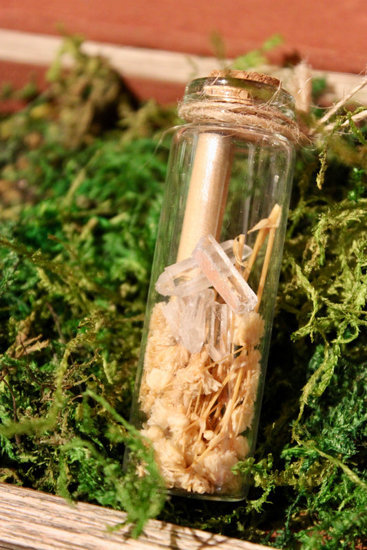 Crystal Wishing Bottle