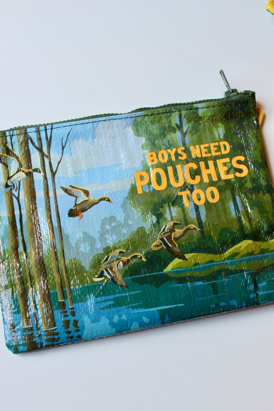 Boys Need Pouches Zipper Pouch