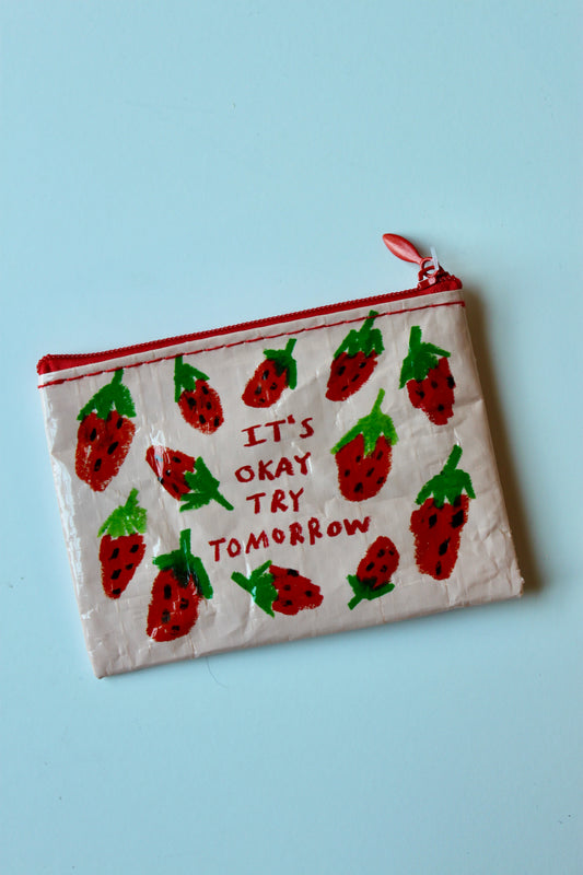 It's Ok Try Tomorrow Coin Purse