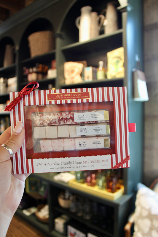 White Chocolate Candy Cane Martini Kit