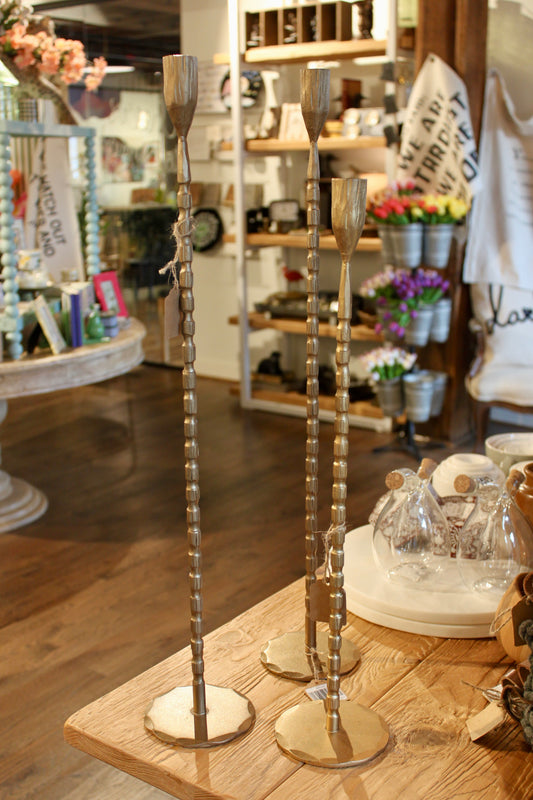 Hand-Forged Cast Iron Taper Holders (IN-STORE PICK UP)