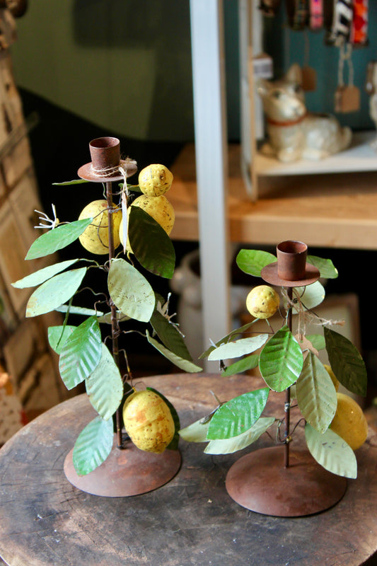 Lemon Taper Holder