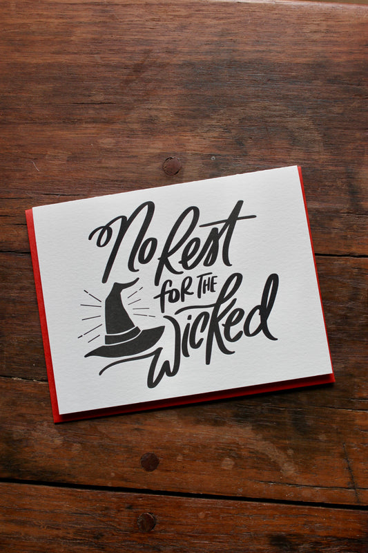 Wicked - Halloween Card