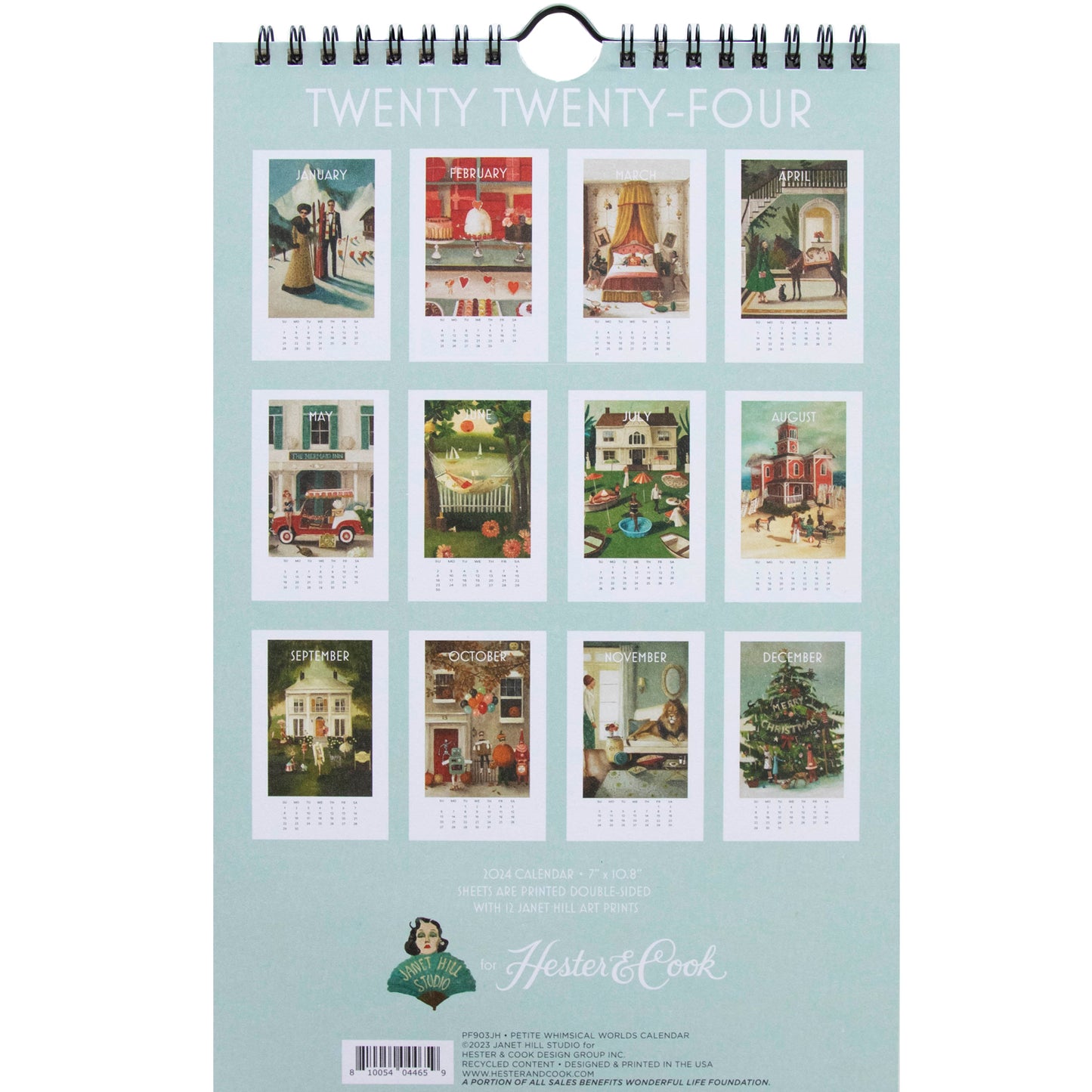 Petite Whimsical Worlds Calendar