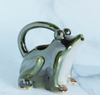 32oz Stoneware Frog Watering Pitcher