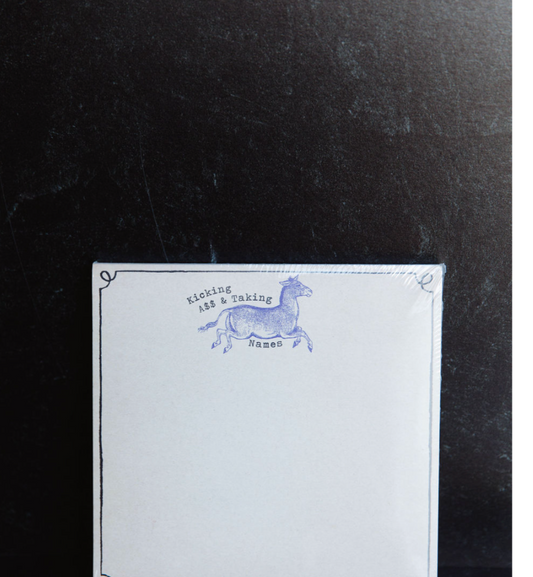Kicking Donkey Small Notepad