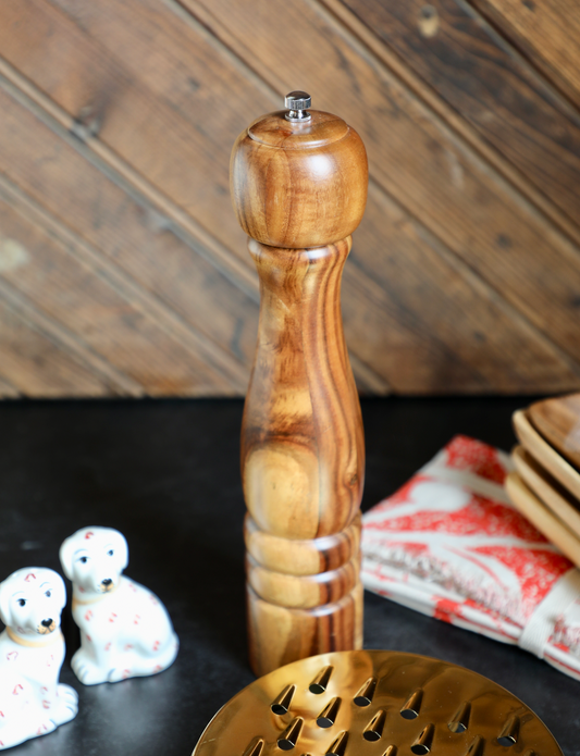 Acacia Wood Pepper Mill