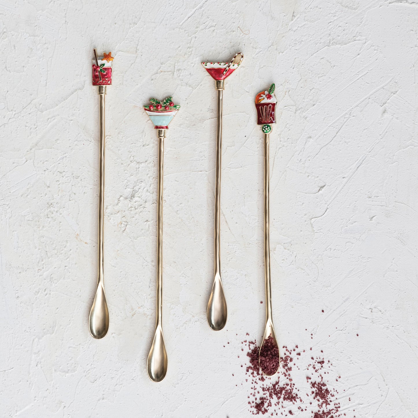 Holiday Cocktail Spoon