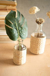 Seagrass Wrapped Vases - 2 Sizes