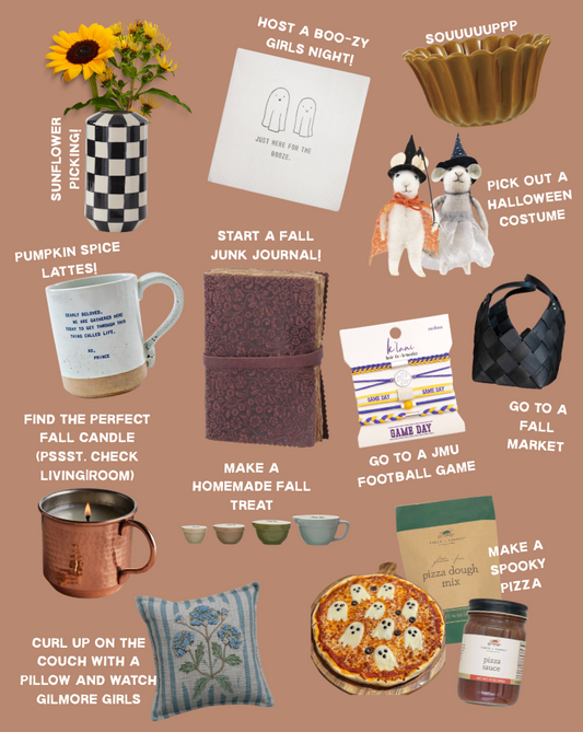 What's On Our Fall Bucket List???? We're So Glad You Asked!