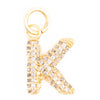 Sparkle Letter Charm