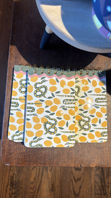 Snake Twin Wire Notepad