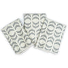 Mighty Mini Towel (Set of 3) Reversible - Jen Owens Fabrique: Majolica Blue