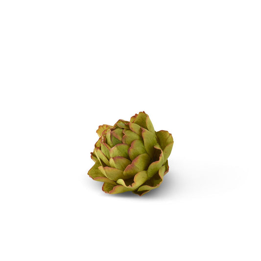 Green faux artichoke by Nearly Natural, with textured leaves.