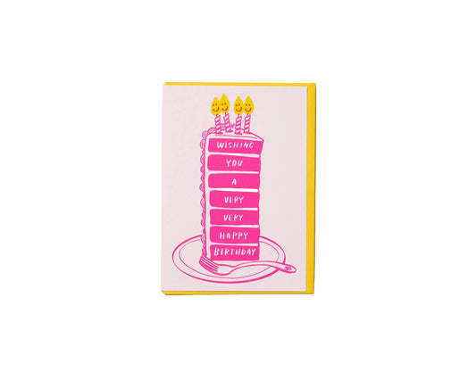 Very Happy Birthday Card