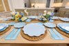 Simply Eco Compostable Salad Plate Sky Blue/8pkg