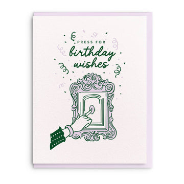 Press For Birthday Card