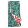 Anywhere Towel Reversible - RJW Candy Maze: Dark Green