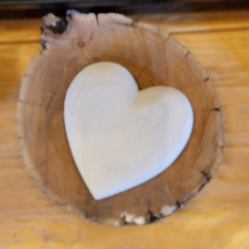 Carved Wooden Heart