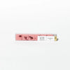 Strawberry luxe mini champagne cubes by Luxe Mini in a clear plastic container.