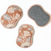Reusable Sponges (Set of 3) - Jen Owens Pauline: Pecan