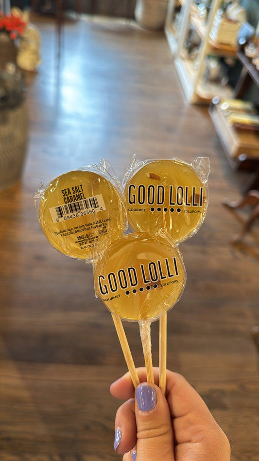 Sea Salt Caramel Lollipop