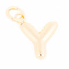 Shiny Gold Letter Charm