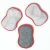 Reusable Sponges (Set of 3) - KN Cardinal: Silver