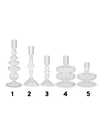 Handmade Glass Taper Holder