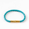 Flint Single Waxed Canvas Bracelet: Black / Medium
