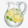 Unbreakable Acrylic Beverage Pitcher with Lid (72 oz)