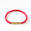 Flint Single Waxed Canvas Bracelet: Black / Medium
