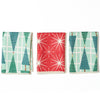 Mighty Mini Towel (Set of 3) Reversible - RJW Stripe Tree: Meadow Green