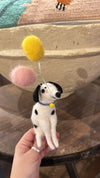 Dog Cake Topper Wool