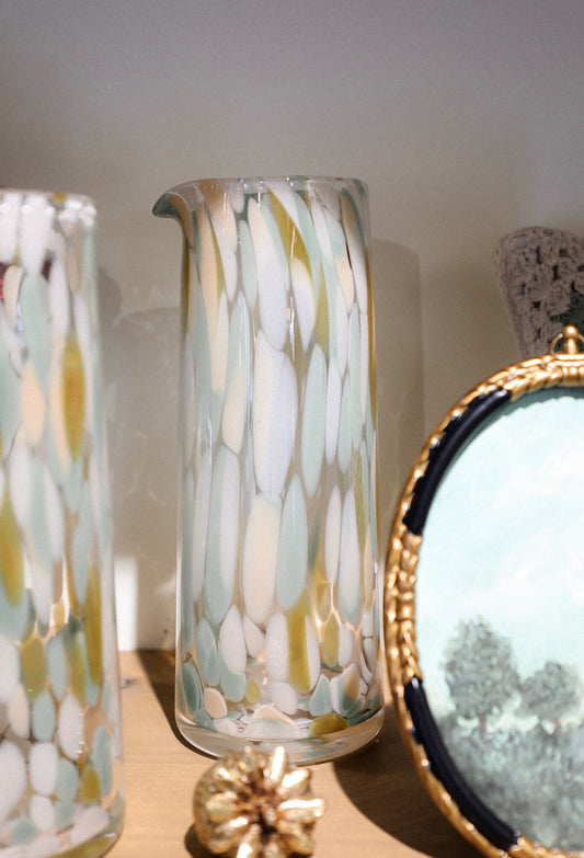 Confetti Glass Pitcher