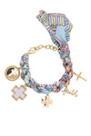 Scarf Charm Bracelet