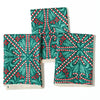 Mighty Mini Towel (Set of 3) Reversible - RJW Candy Maze: Dark Green
