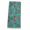 Anywhere Towel Reversible - RJW Candy Maze: Dark Green