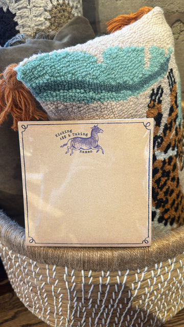 Kicking Donkey Small Notepad