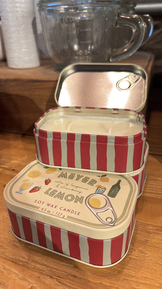 Meyer Lemon Bistro Printed Tin