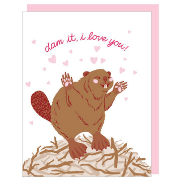 Beaver Love Card