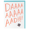 Dad Spider Card