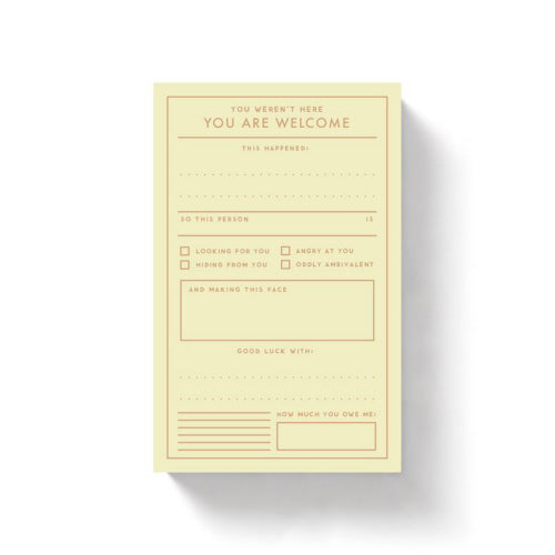 Memo Pad