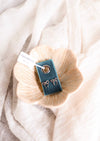 Sweet Bows on Velvet Tag: Silver