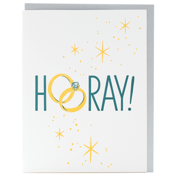 Hooray Engagement/Wedding Card