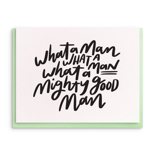 Mighty Good Man - Father's Day Card