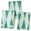Mighty Mini Towel (Set of 3) Reversible - RJW Stripe Tree: Meadow Green